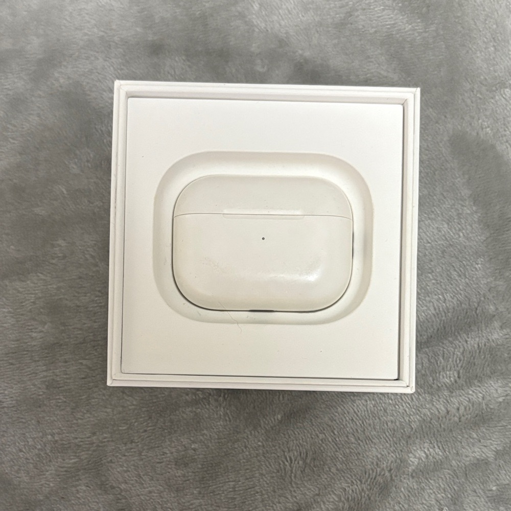 Apple White Earbud Charging Case